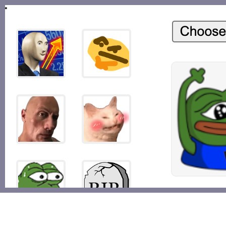 Choose image screenshot