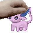Pet the Pokémon animated emoji 3