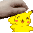 Pet the Pokémon animated emoji 5